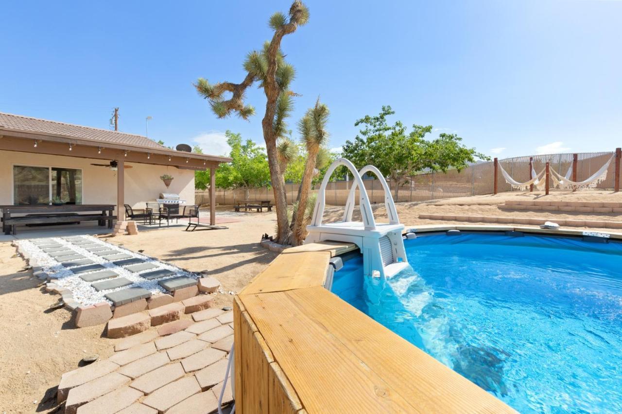 Alana House - Pool, Hot Tub, Bbq, Fire Pit And Walk To Hikes! Home Joshua Tree Esterno foto